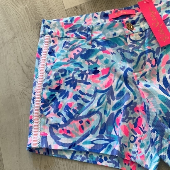 NWT Lilly Pulitzer Women’s Callahan shorts with lace details size 2 summer beach - Picture 2 of 10
